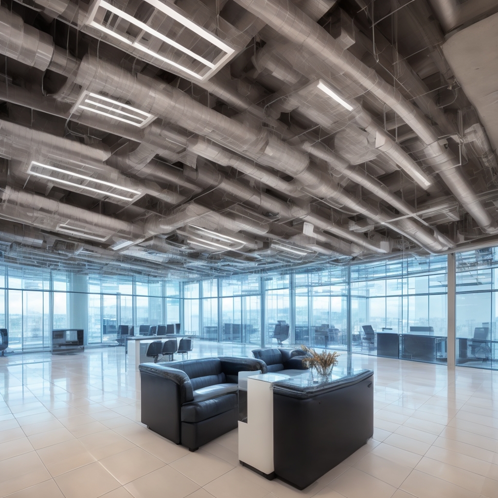 Professional marketing consulting environment with modern office setting